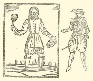 Illustratie voor The Roxburghe Ballads door (after) English School