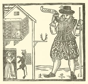 Illustratie voor The Roxburghe Ballads door (after) English School