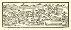 Illustratie voor The Roxburghe Ballads door (after) English School