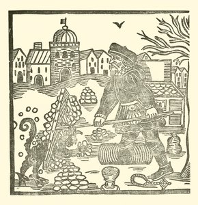 Illustratie voor The Roxburghe Ballads door (after) English School