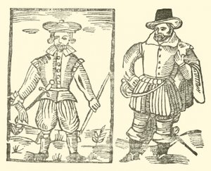 Illustratie voor The Roxburghe Ballads door (after) English School
