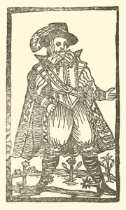 Illustratie voor The Roxburghe Ballads door (after) English School