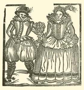 Illustratie voor The Roxburghe Ballads door (after) English School