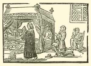Illustratie voor The Roxburghe Ballads door (after) English School