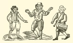 Illustratie voor The Roxburghe Ballads