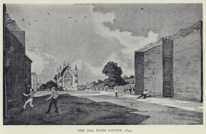 De Oude Fives Courts door (after) English School
