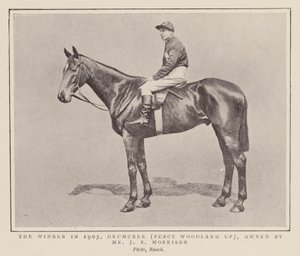 Drumcree, winnaar van de Grand National 1903 door (after) English photographer