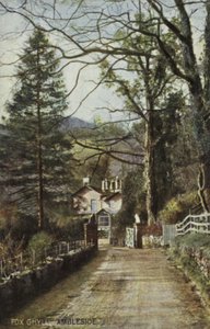 Fox Ghyll, Ambleside, Lake District door (after) English photographer