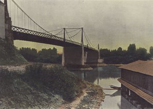 Chalonnes-sur-Loire (gekleurde foto)