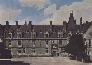 Chateau de Blois, Gevel aan de binnenplaats door (after) French Photographer