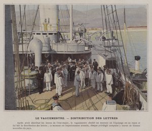 De postmeester, briefuitdeling