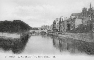 Metz: Le Pont Moreau door (after) French Photographer