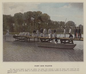 Brug op palen door (after) French Photographer