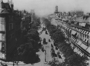 De grote boulevards op het Square Druot