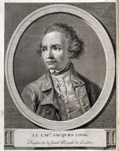 Kapitein James Cook, lid van de Royal Society of London