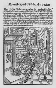 Het Boek van Cirurgia door Hieronymus Brunschwig door (after) German School