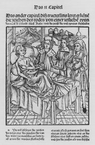 Het boek van Cirurgia door Hieronymus Brunschwig (litho) door (after) German School
