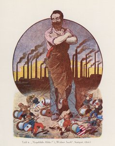 Vergeefse moeite (kleur litho) door (after) German School