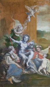 Allegorie van deugd door (c.1489 1534) Correggio