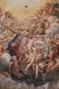 Maagd tussen Adam en Eva (detail)