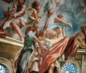 Apostel, detail van Tenhemelopneming van de Maagd