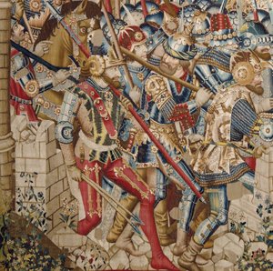 De Trojaanse Oorlog: De vernietiging van Troje, c.1470