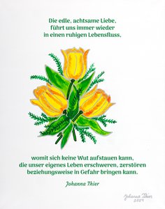 De rustige levensstroom door Johanna Thier