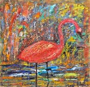 De grote schoonheid van de flamingo door Andrea Speziali
