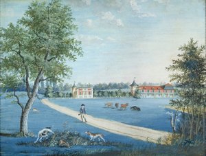 Jacht in het Parc du Raincy