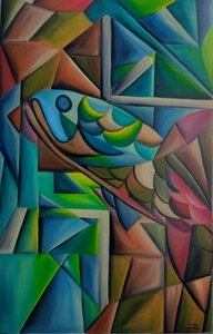 Vliegende schroefvis door GilhausArt