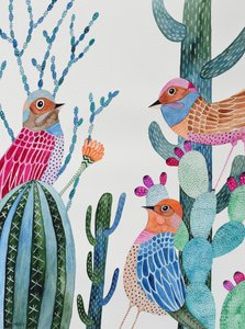 hongerige vogels door Marys Watercolors