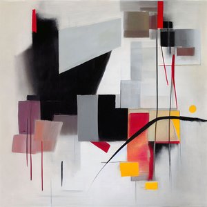 Moderne Elegantie in Abstracte Vorm, Canvas Muurkunst Modern Abstract Home Decor