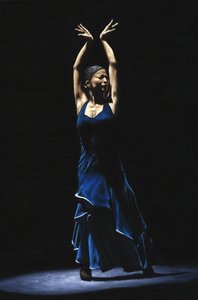 Flamenco solo danser