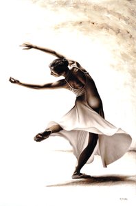 Eclectische danser door Richard Young
