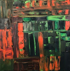 Complementair Groen Rood door 