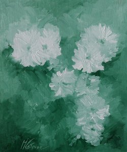 Witte bloemen