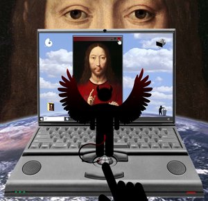 Debat - een dialoog (uit de serie: Windows) door Alexander Eibach
