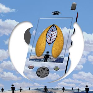 "...seit ein Gespräch wir sind..." (aus der Serie Skyphone) door Alexander Eibach
