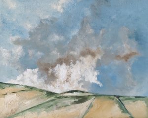 Bruine wolken