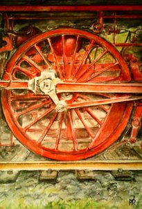 Passie voor treinen door Jörg-Peter Rabe