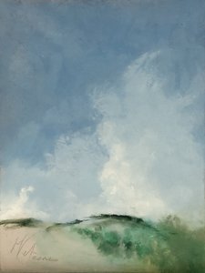 Moerassig gebied door M. Vet