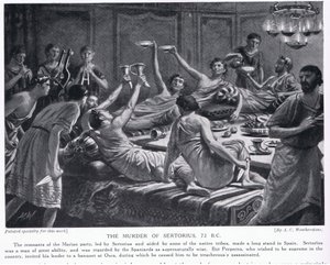 De moord op Sertorius 72 v.Chr. door A.C. Weatherstone