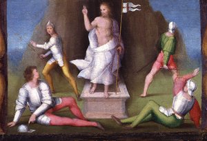 De opstanding (detail)
