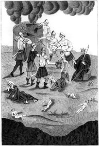 Joden nemen het bloed van christelijke kinderen voor hun mystieke rituelen, 1849