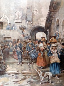 Kerstavond op het Romeinse platteland 100 jaar geleden