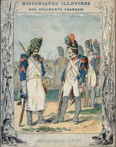 Franse infanterie door A. Demarle