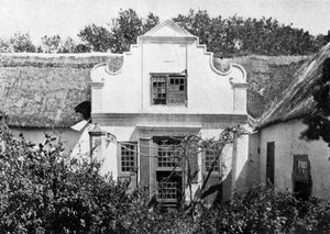 Parel Vallei schoolgebouw, Zuid-Afrika, 1931 door A. Elliot