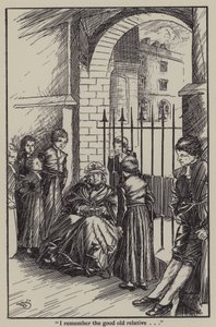 Illustratie voor The Essays of Elia door Charles Lamb