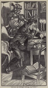 Illustratie voor The Essays of Elia door Charles Lamb door A. Garth Jones