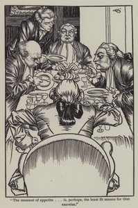 Illustratie voor The Essays of Elia door Charles Lamb door A. Garth Jones